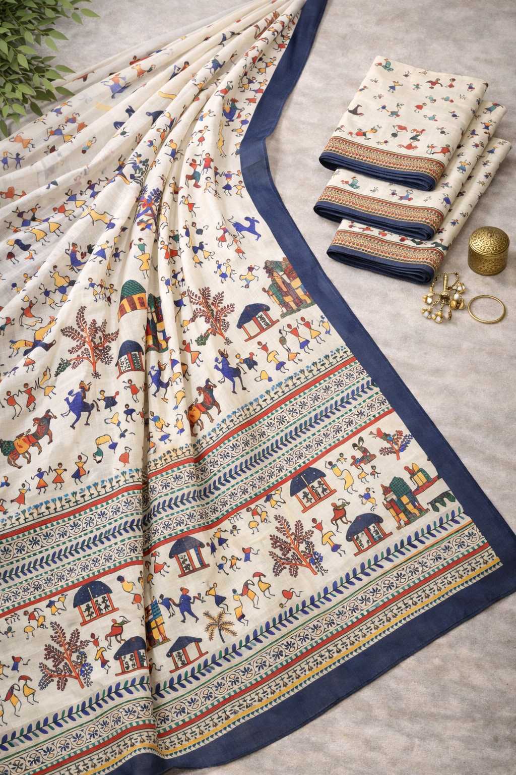 Cotton Linen Sarees
