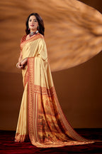 Raghupuri — Ramayan Heritage Japan Satin Saree