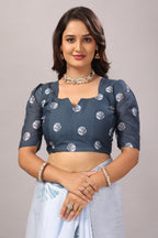 Indulekha — Breeze Floral Mull Cotton Saree