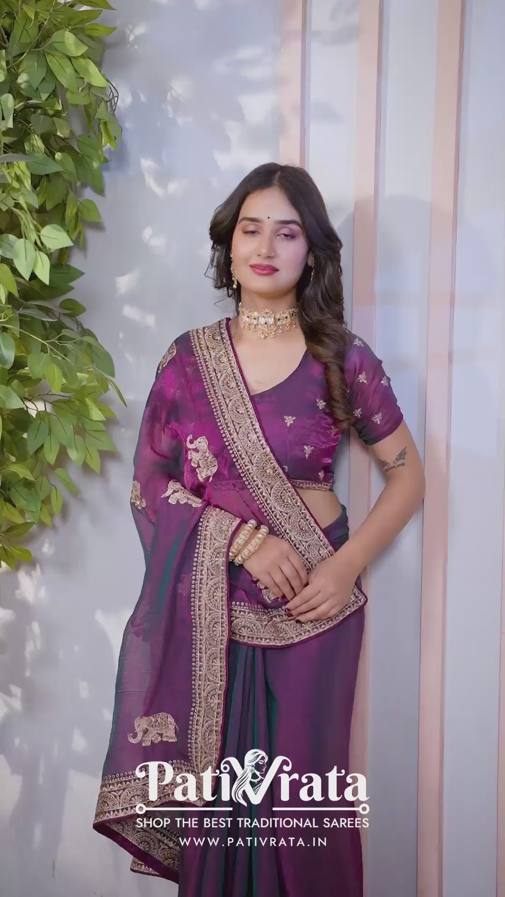 Manikya — Jewel Tone Festive Frendy Saree