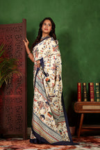 Warli — Ethnic Harmony Cotton Linen Saree